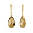 925 Sterling Silver Earrings with Golden Shadow crystals of Swarovski (KWNG610622GS)