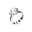 Кольцо из серебра 925 пробы с Фианитом Swarovski (62610-C)