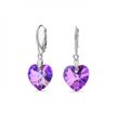 925 Sterling Silver Earrings with Vitrail Light Crystals of Swarovski (KW620214VL)