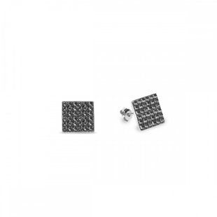 Сережки гвоздики зі срібла 925 проби з Олександритами Swarovski (KFM6SN), Олександрит, Swarovski