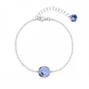 Браслет з срібла 925 проби з Сапфіром Swarovski (B447010DB), Сапфір, Swarovski
