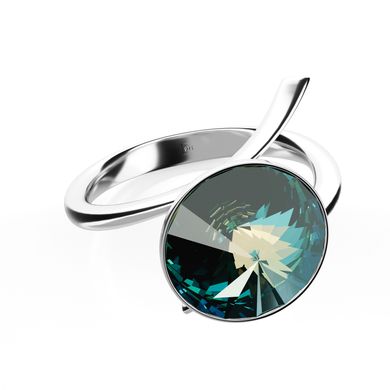 925 Sterling Silver Ring with Sultanit Paradise Shine of Swarovski (P1122SS47PS), Paradise Shine, Swarovski, Adjustable