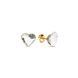 Сережки гвоздики з срібла 925 проби з Фіанітами Swarovski (KG2808C)